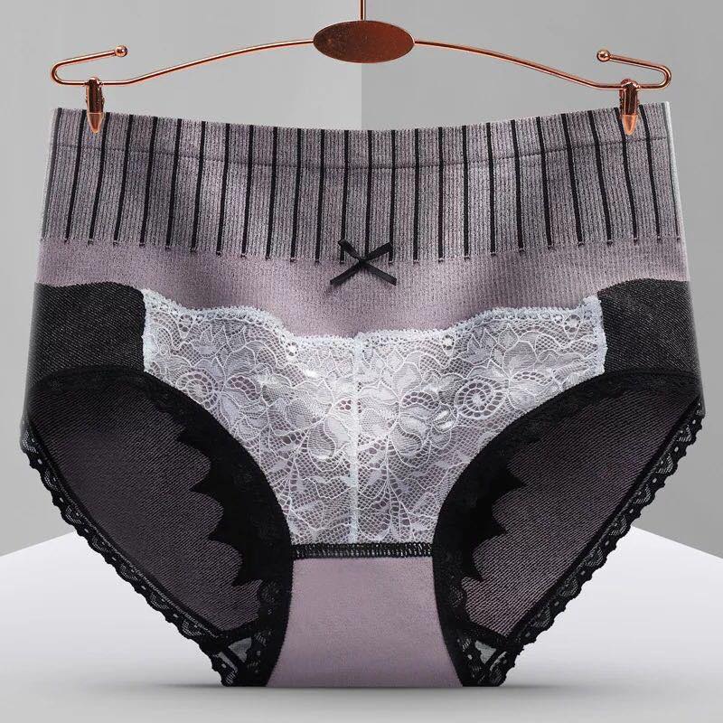 Woman High Waist Underwares Any 5Pcs Set