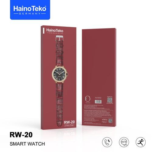 Haino Teko Germany RW 20 Diamond Edition Classic Round Smartwatch With Two set Strap for Female