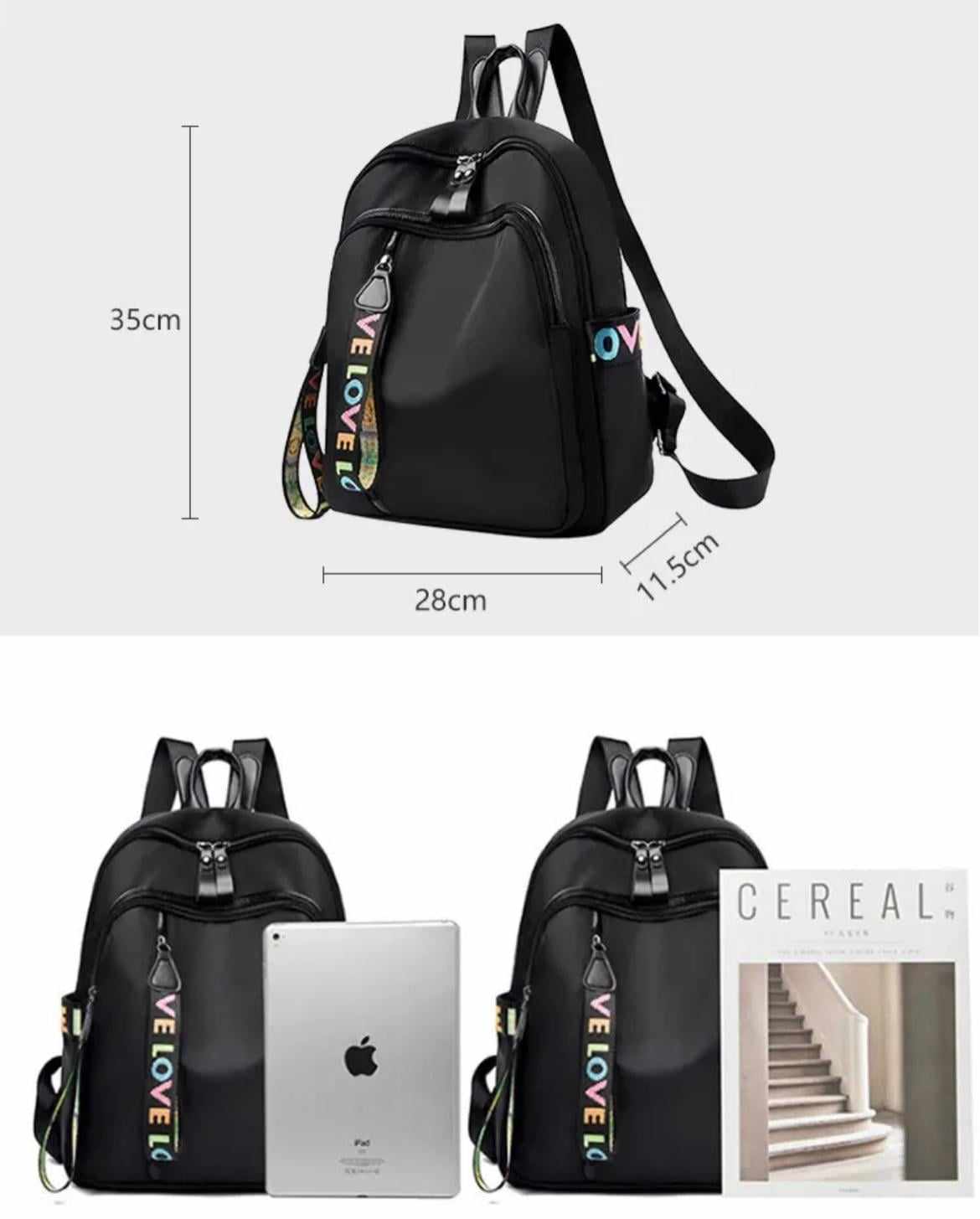Trendy Fashion Ladies Backpack Oxford Cloth Multifunctional Travel Outdoor Backpack Female Casual Bag