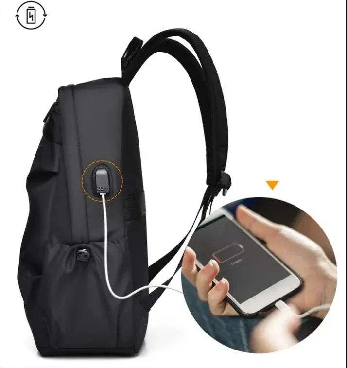 Travel Laptop Backpack Business Anti Theft Slim Durable Backpack with USB Charging Port Water Resistant Backpack