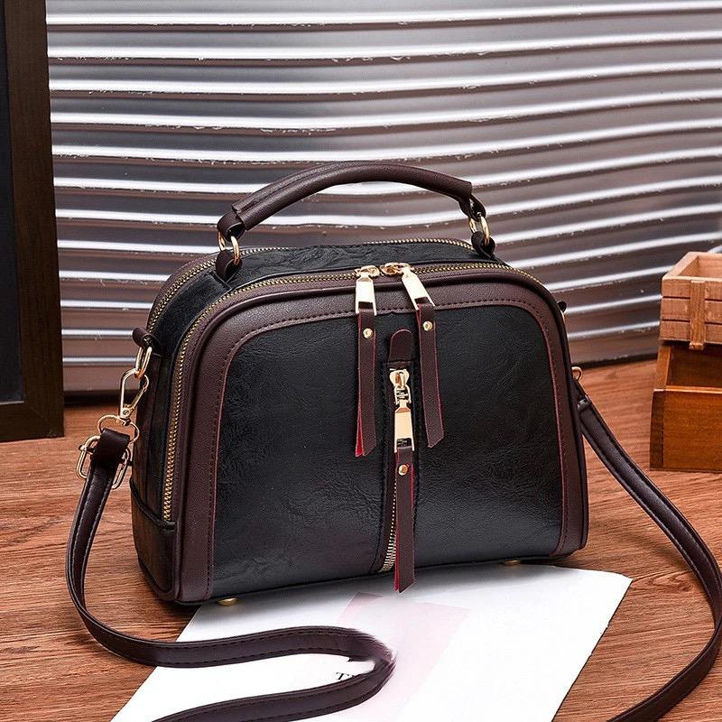 Crossbody Bags For Women PU Leather Ladies Fashion Solid Color Bag Female Shoulder Bag