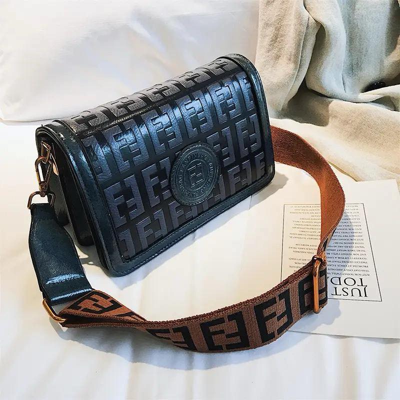 High Quality PU EF Letters Engraving Ladies Purses Design Handbags For Women Luxury Bags Women