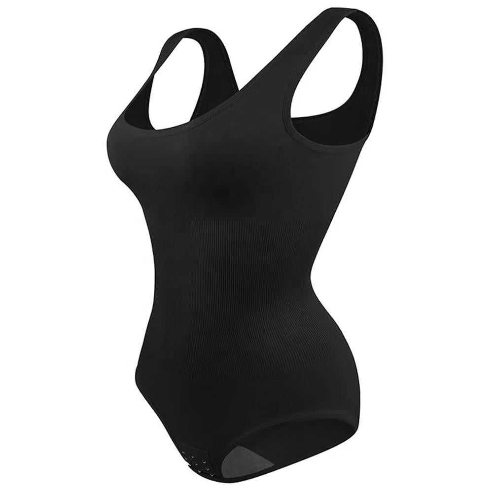 Flat Belly Corset Women Sexy U Neck Shapewear Slimming Tank Tops Bodysuits Waist Trainer Tummy Control Body Shaper