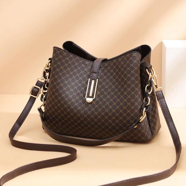 Checkerboard Pattern Handbag For Women