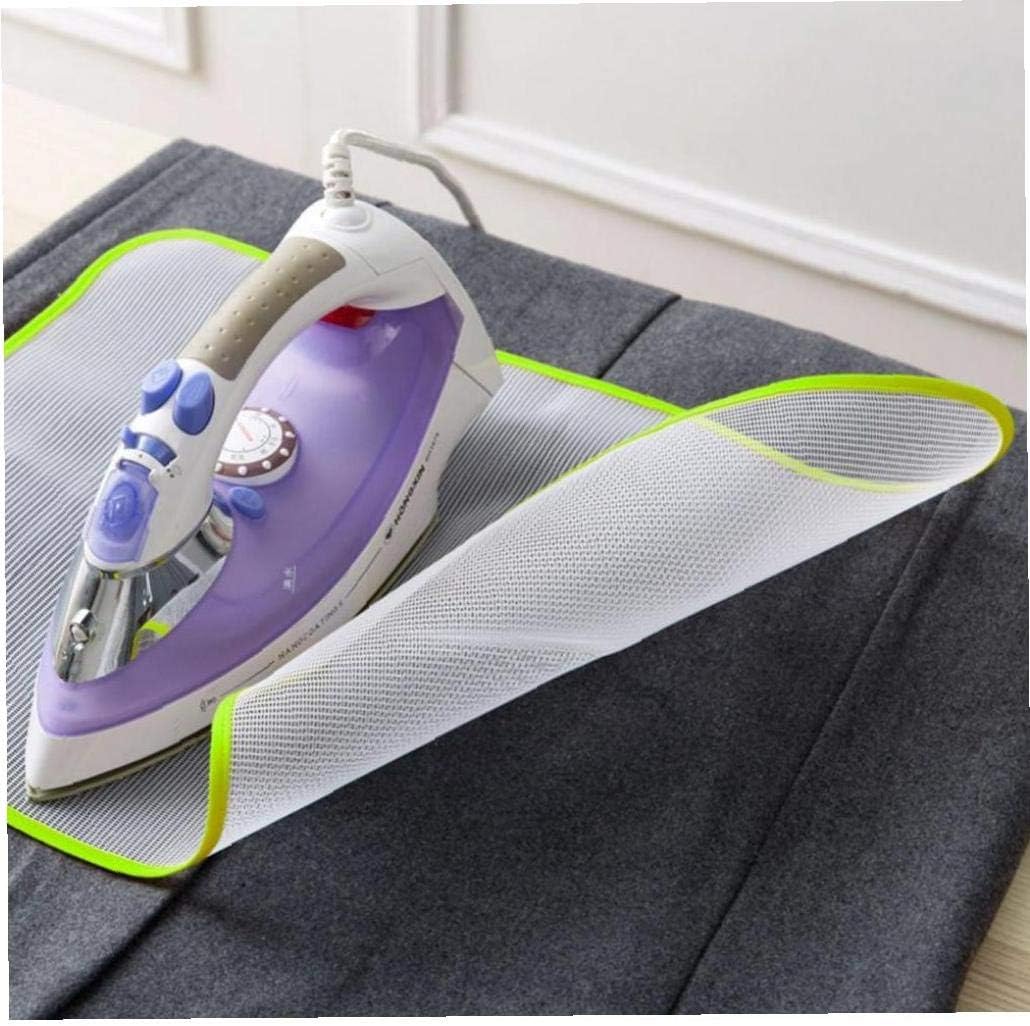 Ironing Pad Protective Heat Insulation Scorch Mesh Cloth, Pressing Cloth for Easy Ironing (40cm x 60cm)