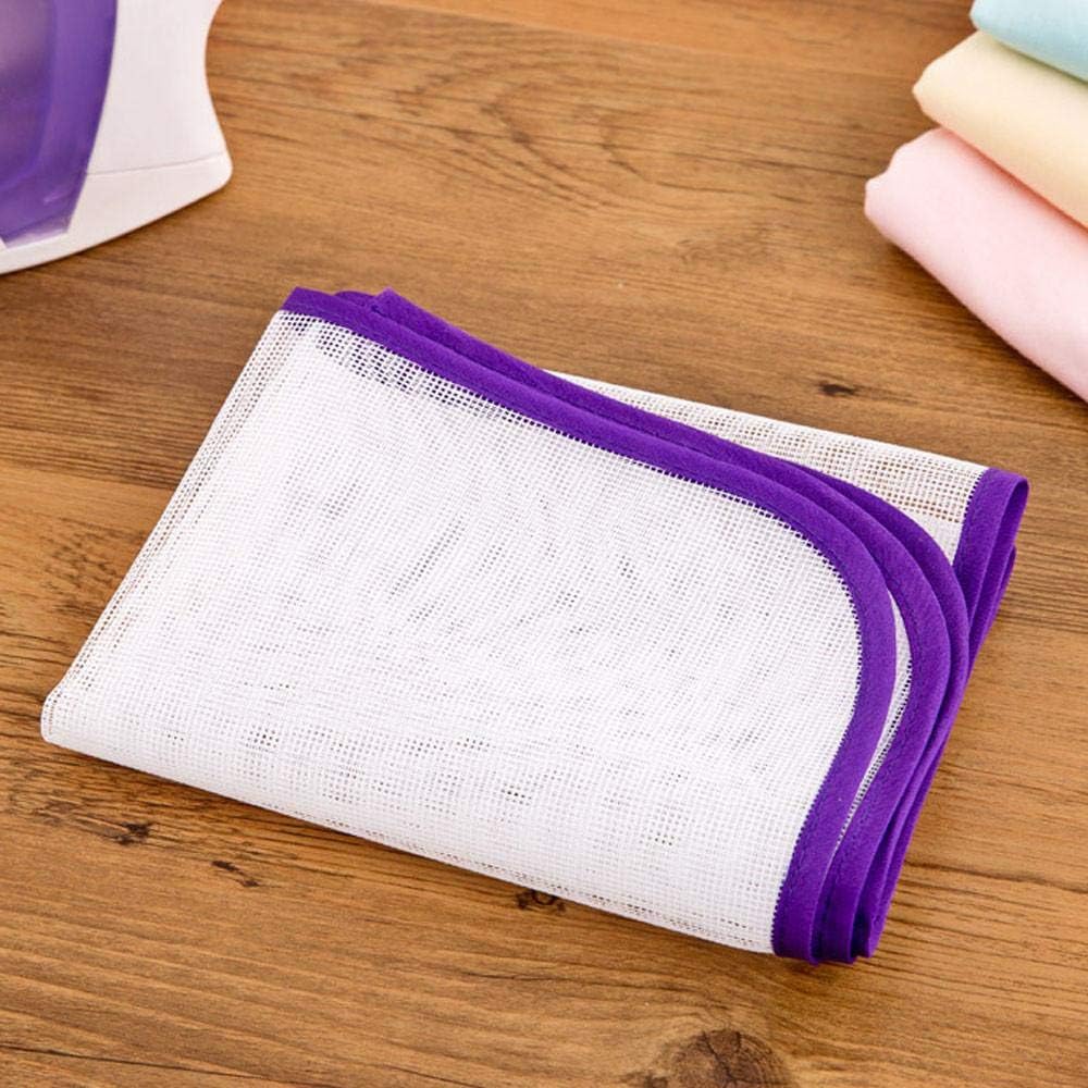 Ironing Pad Protective Heat Insulation Scorch Mesh Cloth, Pressing Cloth for Easy Ironing (40cm x 60cm)