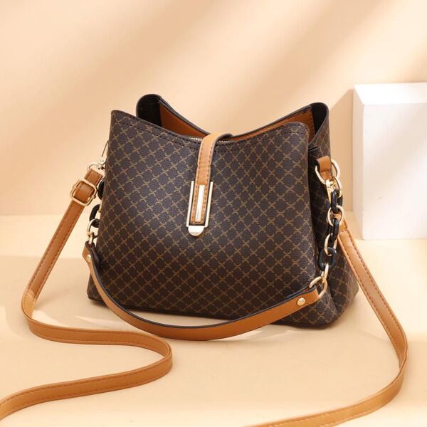 Checkerboard Pattern Handbag For Women