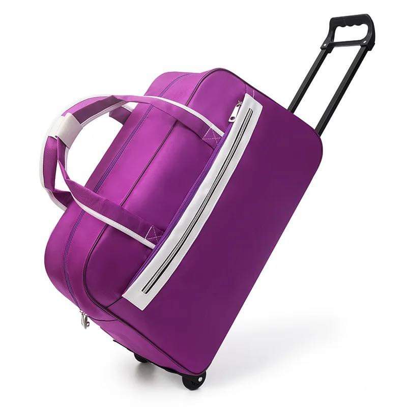 Luggage Bag Travel Duffle Trolley Bag Rolling Suitcase Trolley Women Men Travel Bags With Wheel Carry-On Bag Foldable