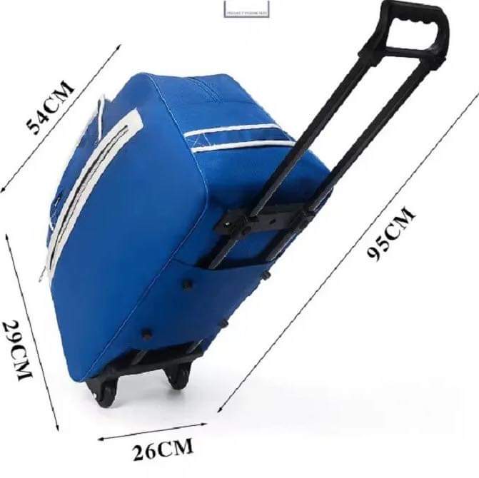 Luggage Bag Travel Duffle Trolley Bag Rolling Suitcase Trolley Women Men Travel Bags With Wheel Carry-On Bag Foldable