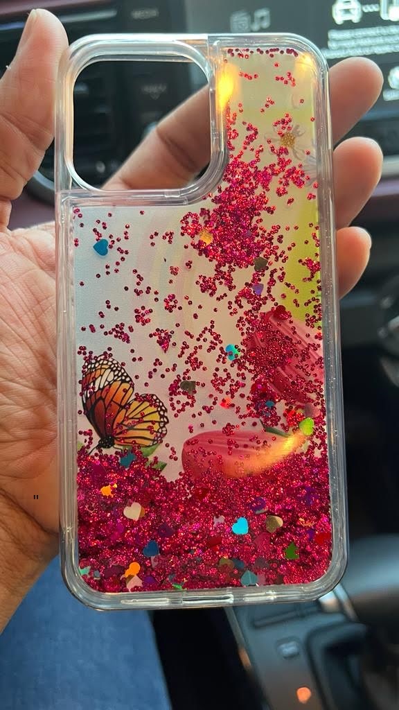 1013 Liquid glitter case - IPHONE