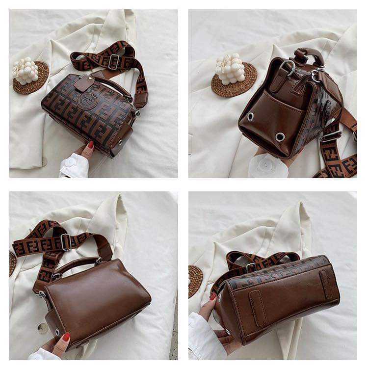 Fashion Hand Bag Pu Leather Cross