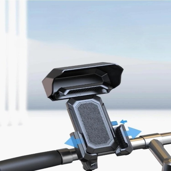 Shading Anti-Shake Function Phone Holder Bicycle Quick Install Motorcycle Phone Mount