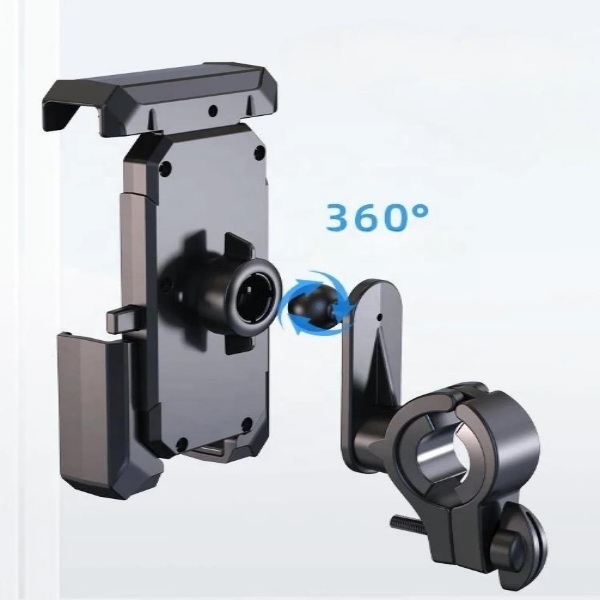 Shading Anti-Shake Function Phone Holder Bicycle Quick Install Motorcycle Phone Mount