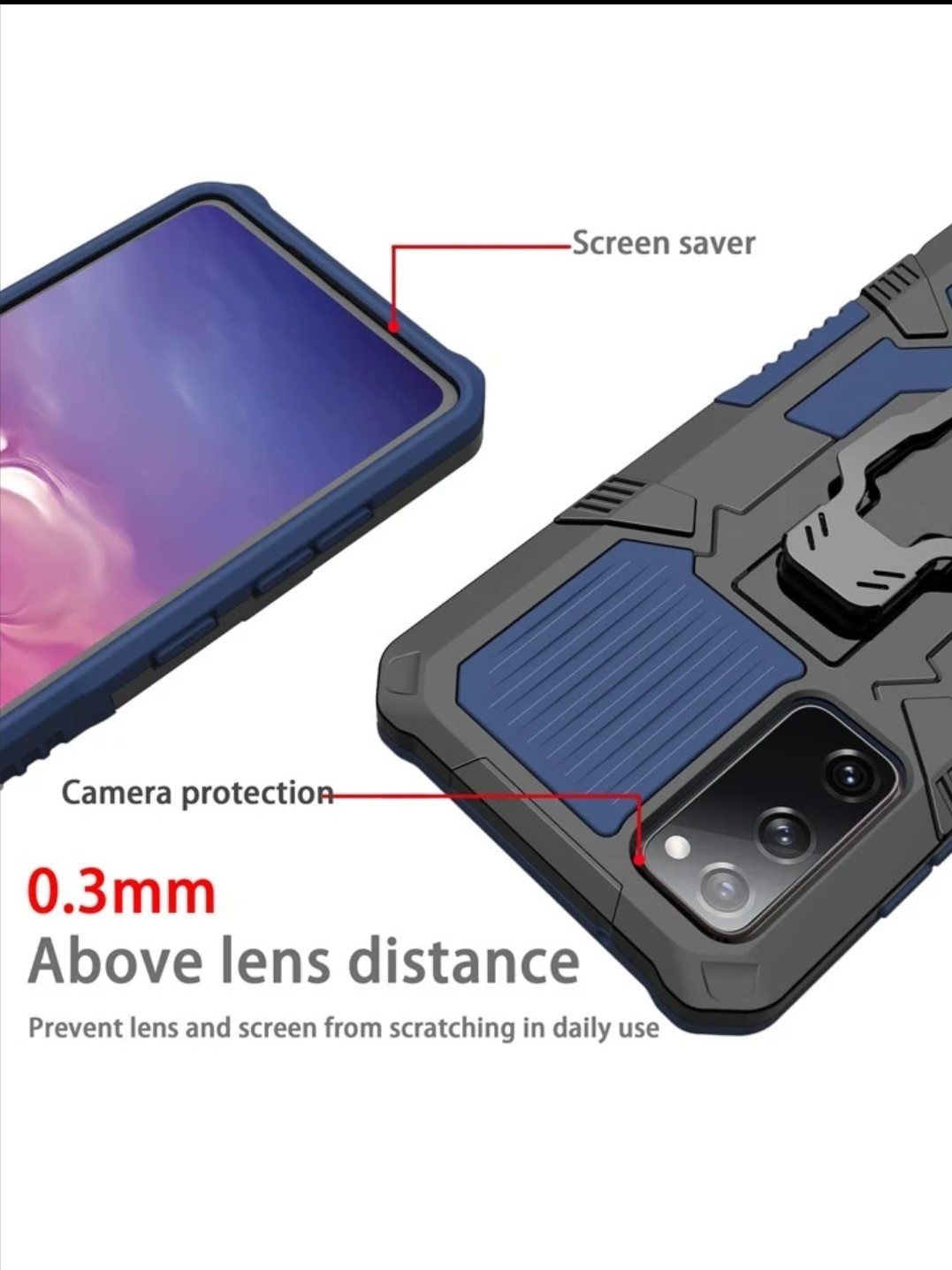 Armor case blue - Samsung