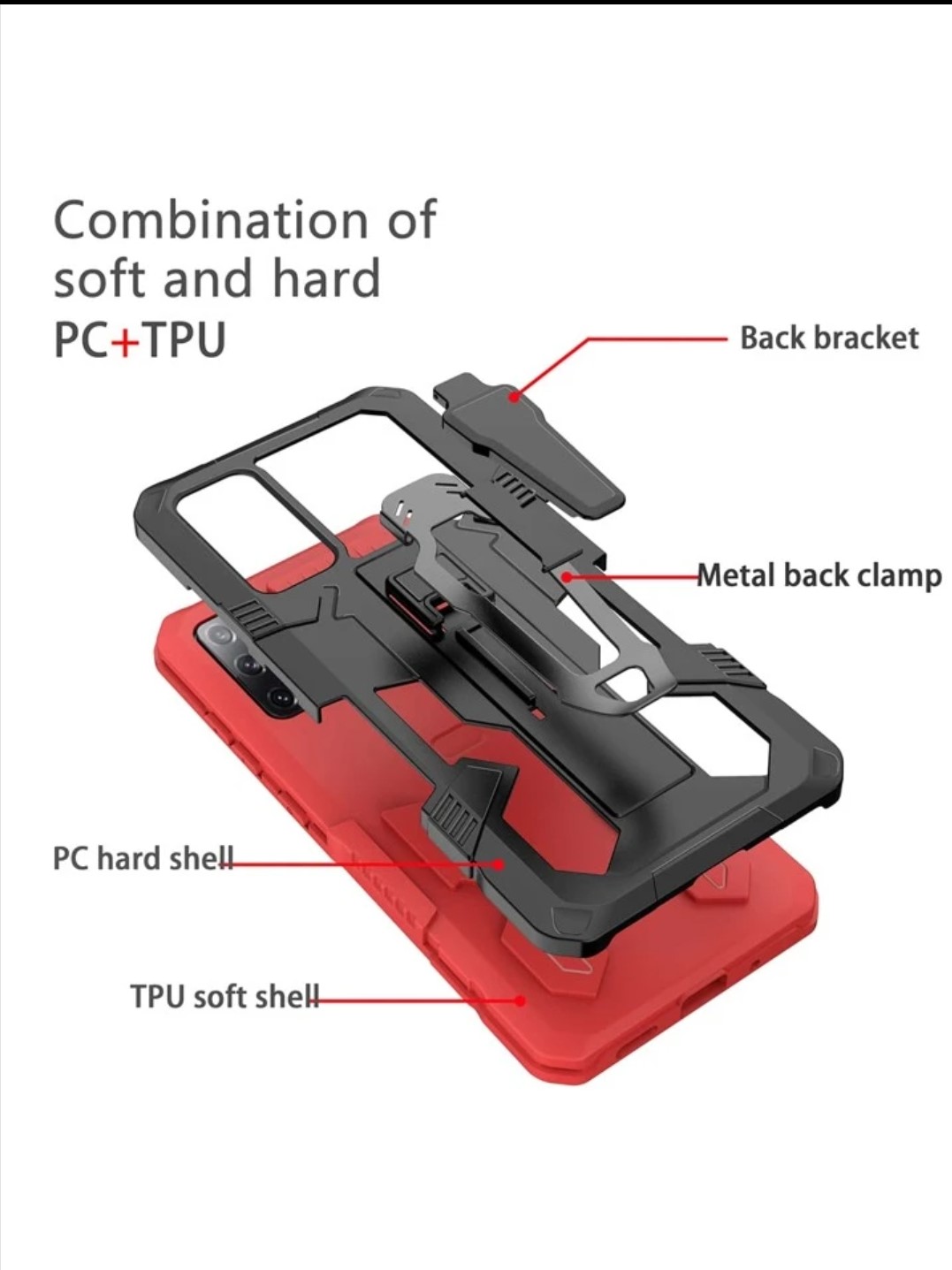 Armor case red - Samsung