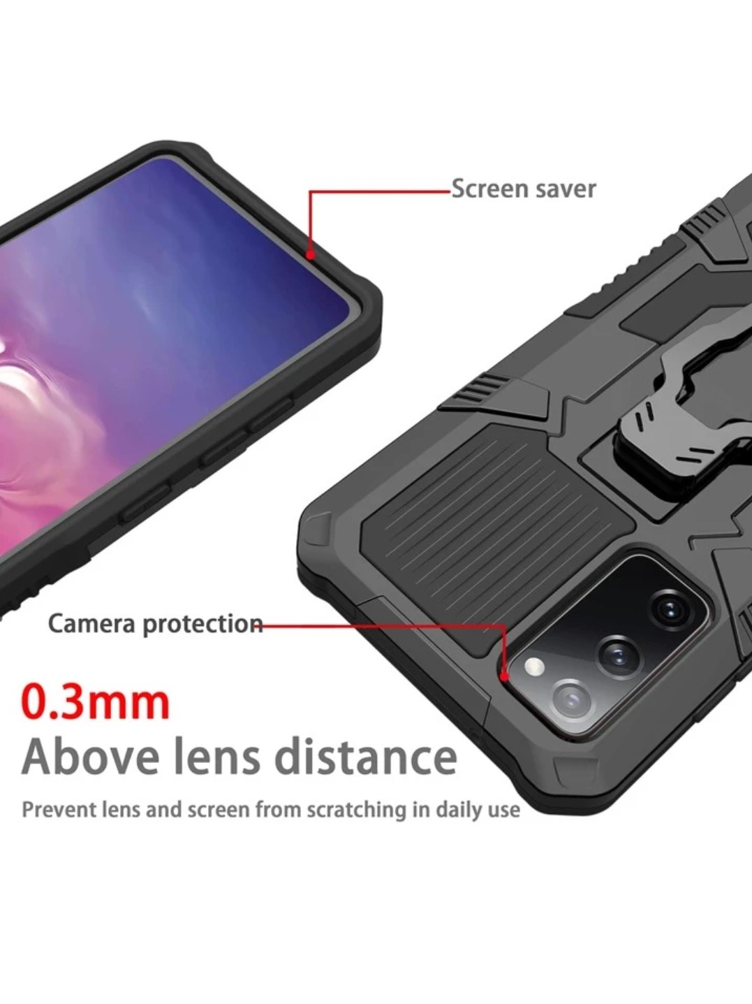 Armor case black - Samsung