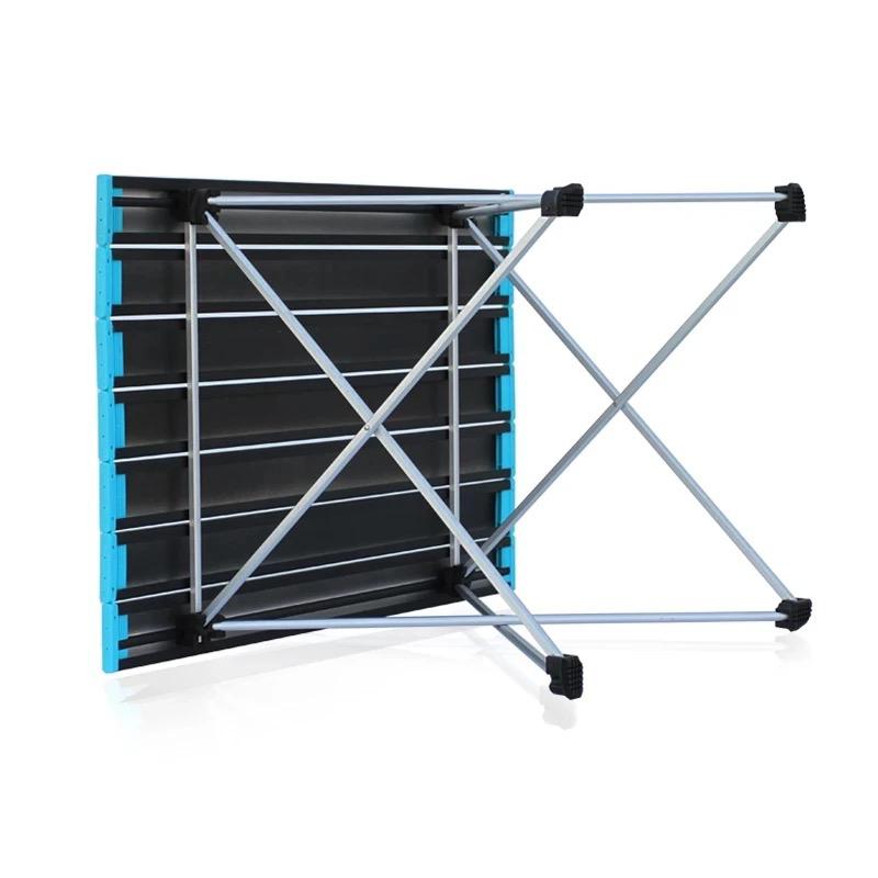 Camping Table, Picnic Desk, Foldable Come with Storage Bag for Place Barbecue Supplies Placing Food BBQ Camping 41X34.5X29