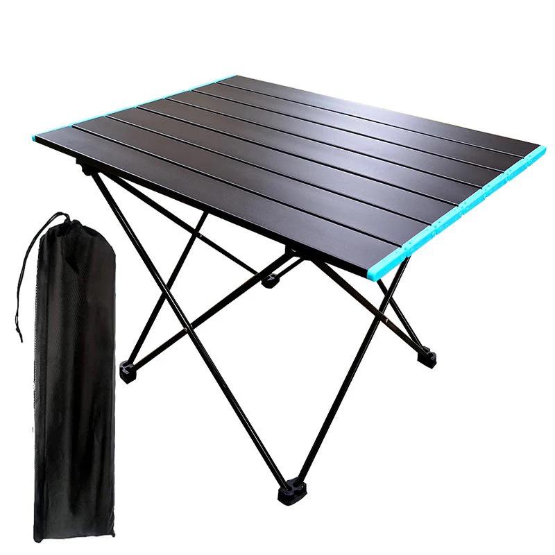 Camping Table, Picnic Desk, Foldable Come with Storage Bag for Place Barbecue Supplies Placing Food BBQ Camping 41X34.5X29