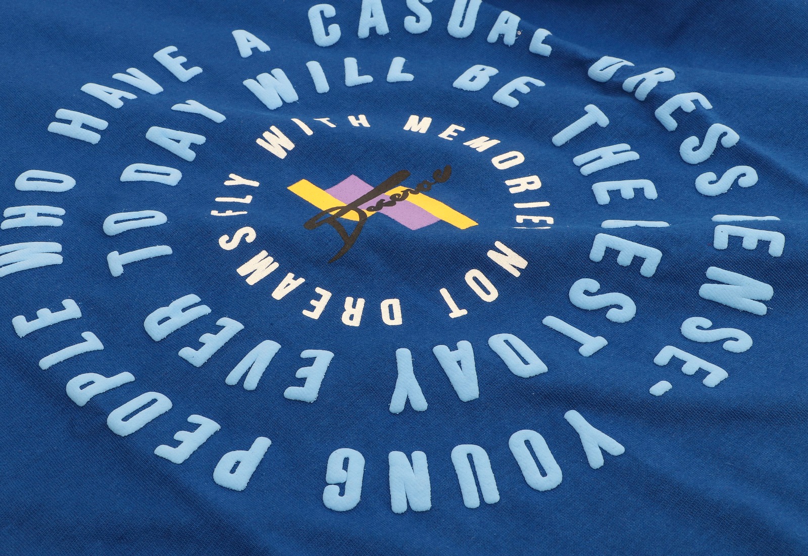 Loose Fit Printed Over Sized Crew T-Shirt