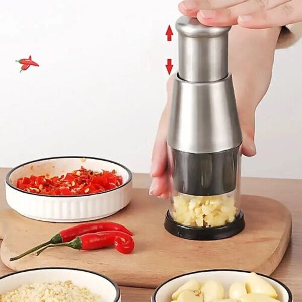 Manual Garlic Chopper Food Chopper