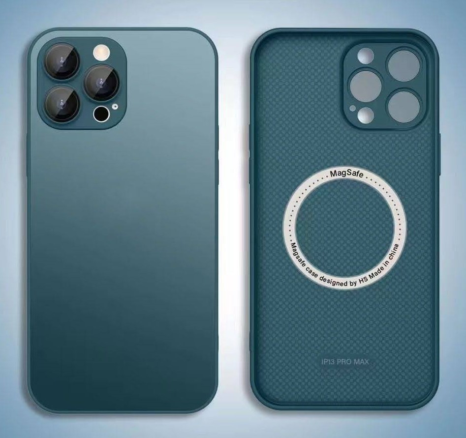 AG Glass Matte Magsafe Case Navy Blue - Iphone